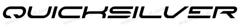 Quicksilver Italic字体转换